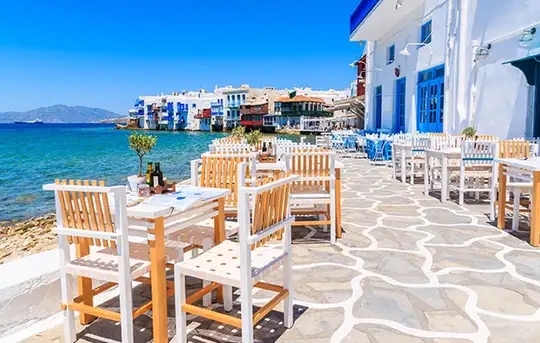 Image related to Little Venice Mykonos Town Greece