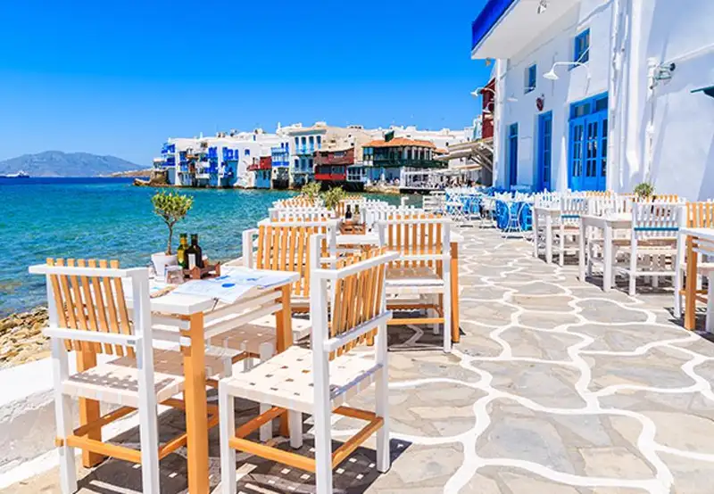 Little Venice Mykonos Town Greece