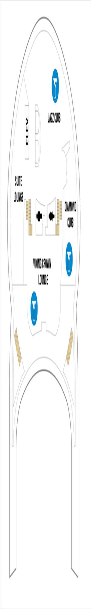 Deck plan for Mariner of the Seas