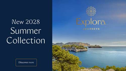 Explora Summer 2028 launch promotional banner