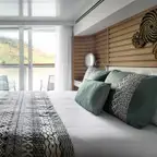 Overview of a Deluxe Stateroom