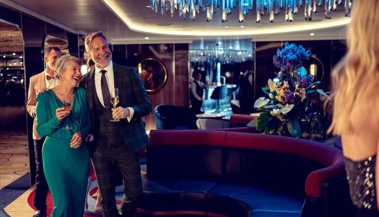 Guests at the Chart Room