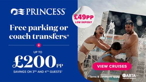 princess 05 free parking iglu promotional banner