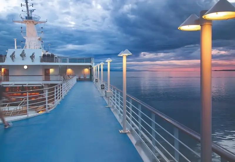 Pool Deck Fitness Track