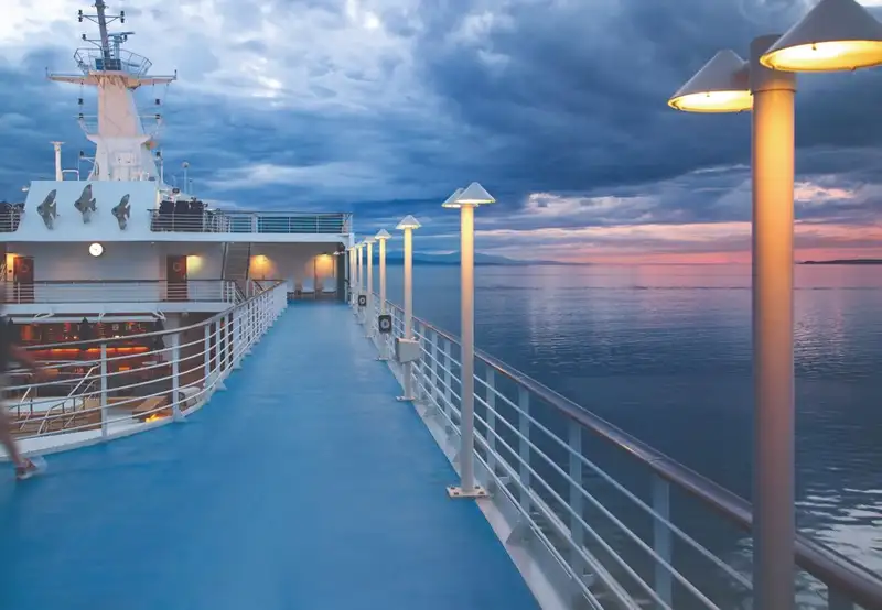 Pool Deck Fitness Track