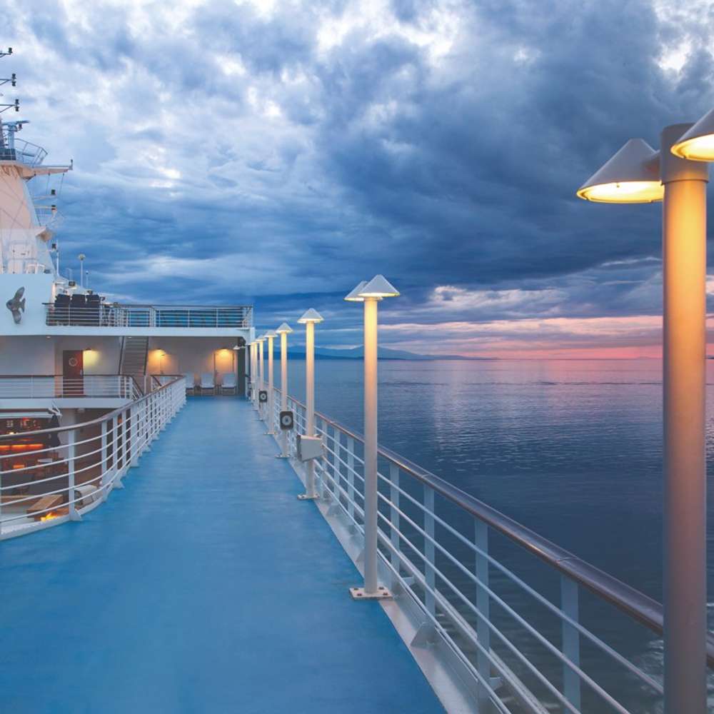 Pool Deck Fitness Track