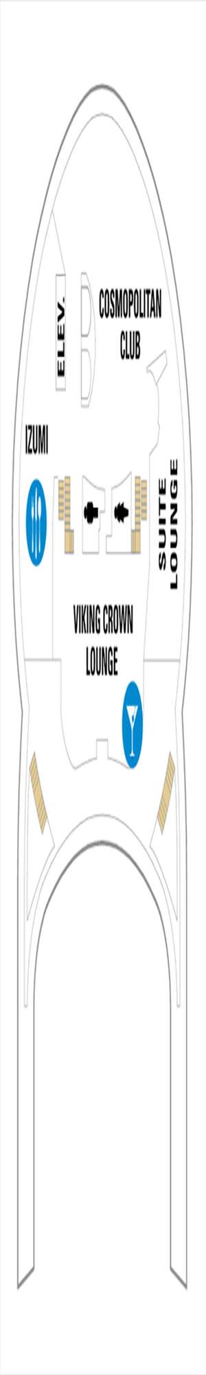 Deck plan for Navigator of the Seas