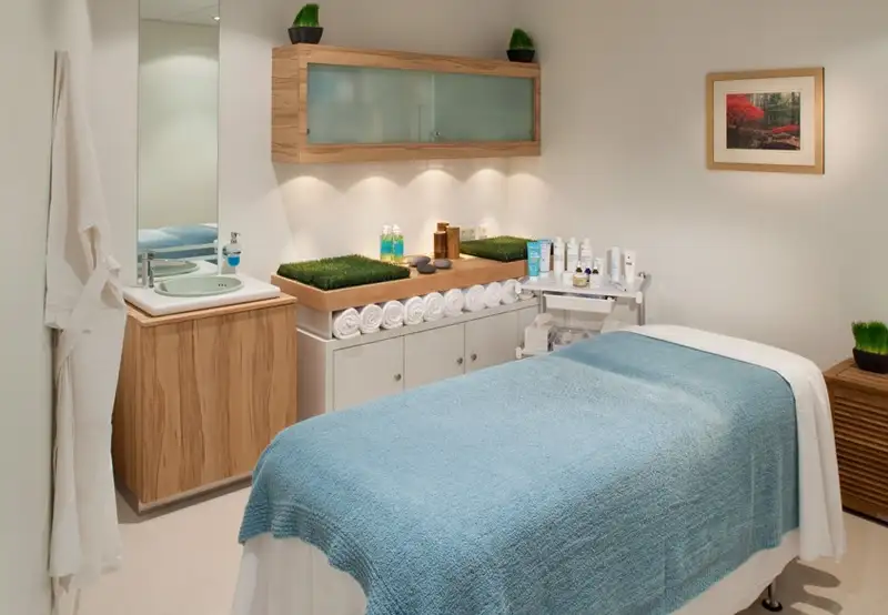 Spa treatment room