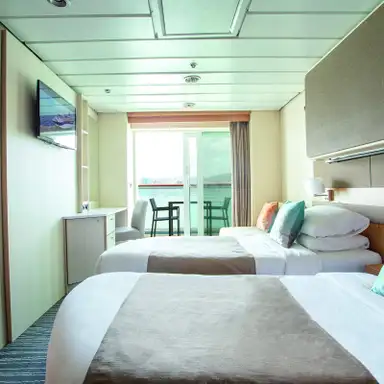 Image related to Decks 9/10 Balcony Cabin (4 berths)