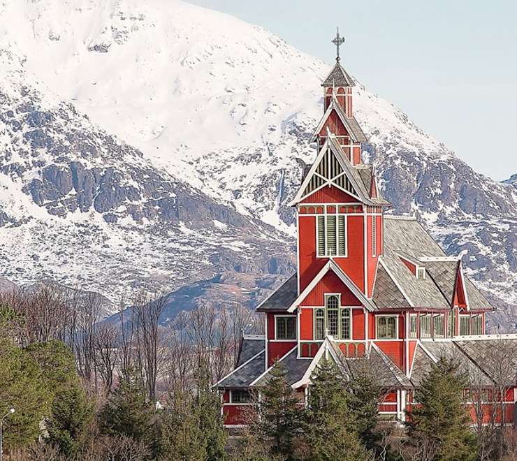 Buksnes church