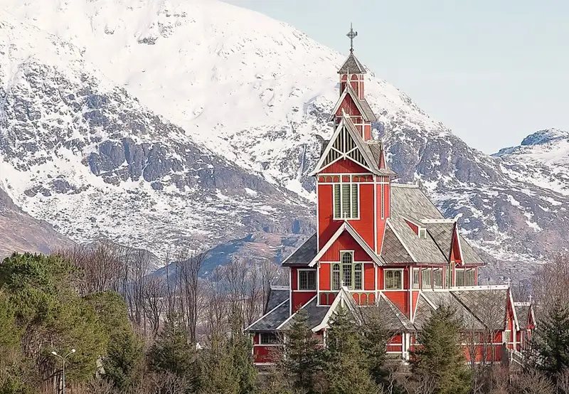 Buksnes church