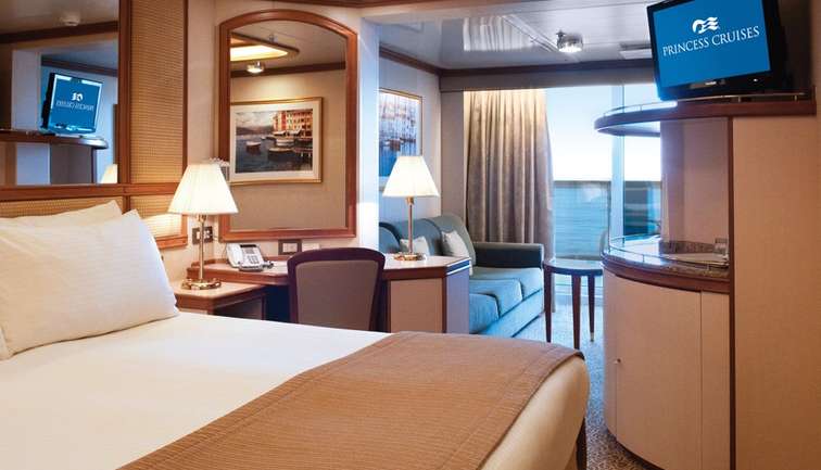 Accommodation on board Sky Princess