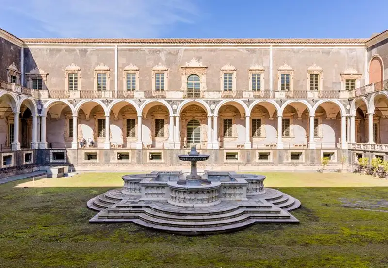 Monastero dei Benedettini Catania Sicily Italy