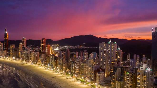 Marvel at a dazzling Brazilian beach city often called the 'Brazilian Dubai'.
