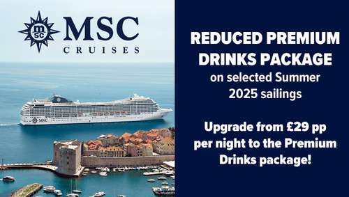 msc red drinks iglu promotional banner