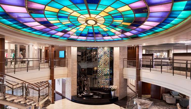 crystal serenity atrium