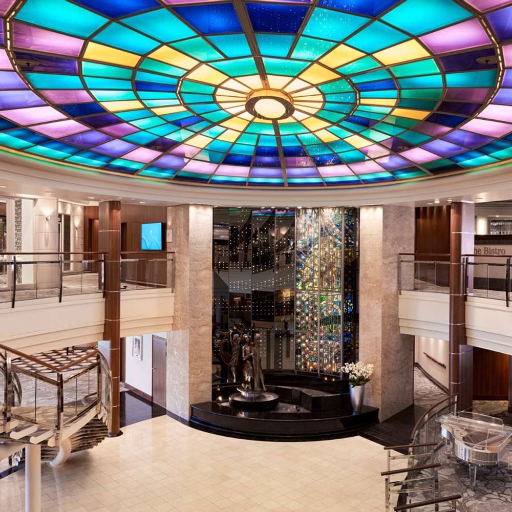 crystal serenity atrium