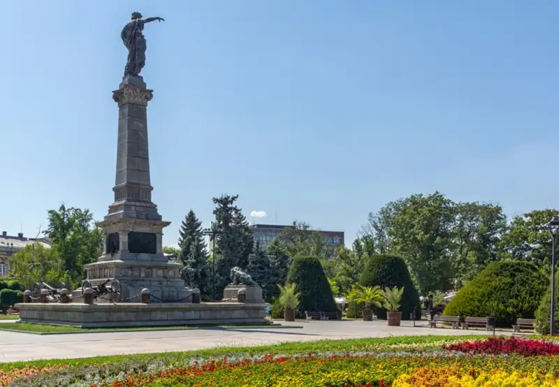 Freedom Square, and the Monument of Liberty