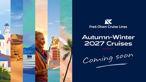 Fred Olsen - Launch Coming Soon promotional banner