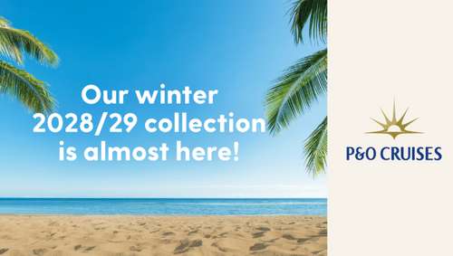 P&O - launch teaser promotional banner