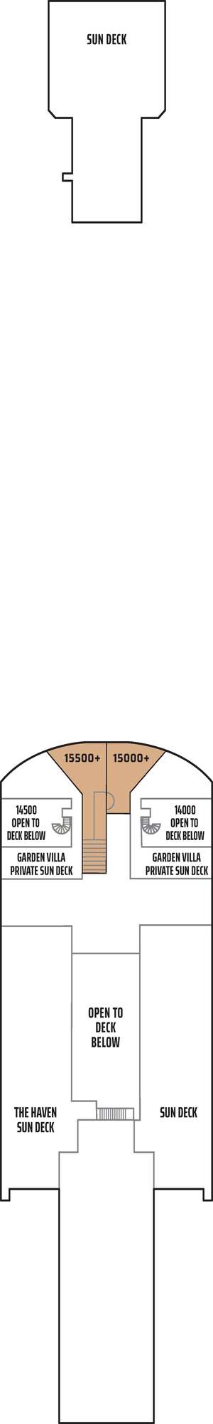 Deck plan for Norwegian Gem