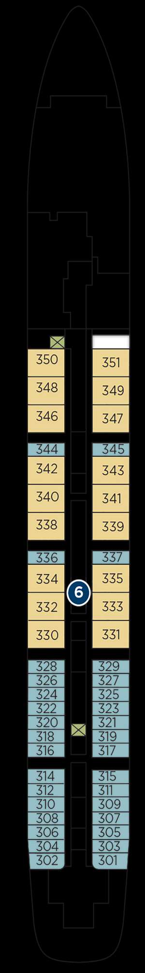 Deck plan for Wind Surf