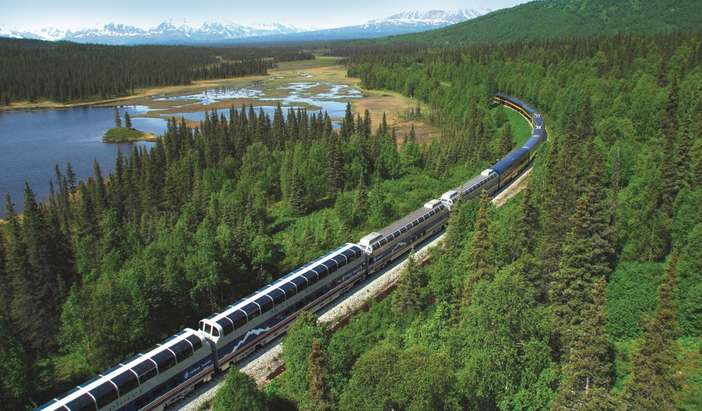 Anchorage - Talkeetna - Denali by McKinley Explorer Train