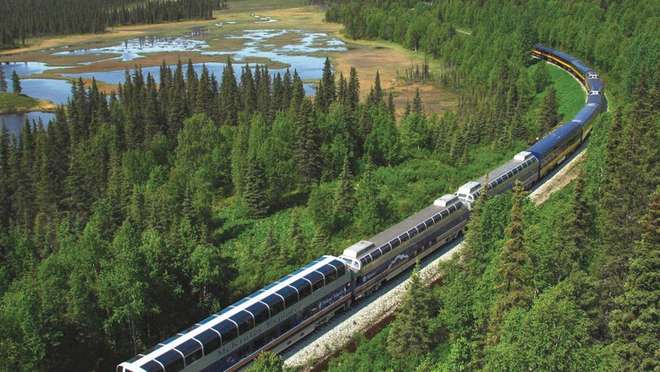 Anchorage - Talkeetna - Denali by McKinley Explorer Train