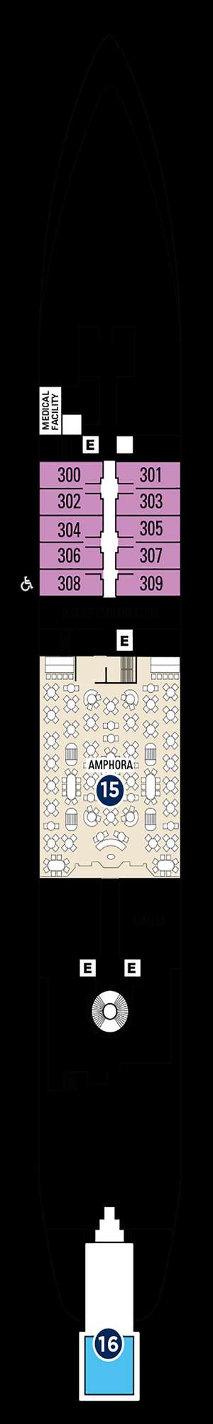 Deck plan for Star Pride