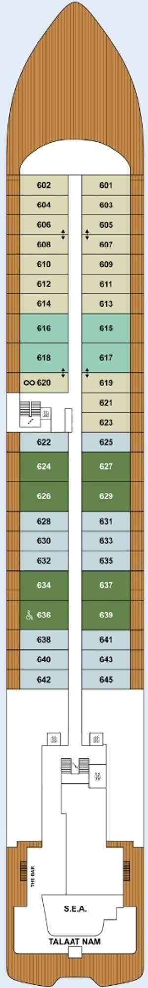 Deck plan for Evrima
