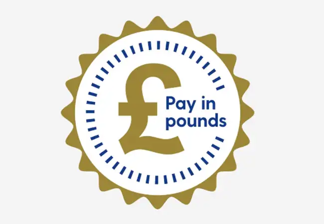 P&O Pay in Pounds