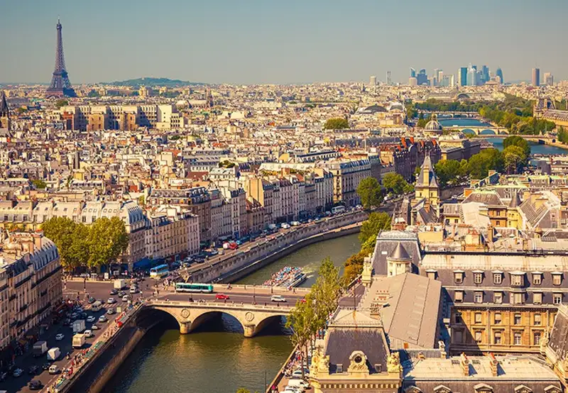 Paris, France - Overnight onboard