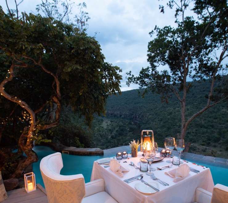 Cliffside Deck Dining