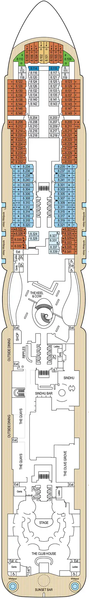 Deck 8 - Promenade