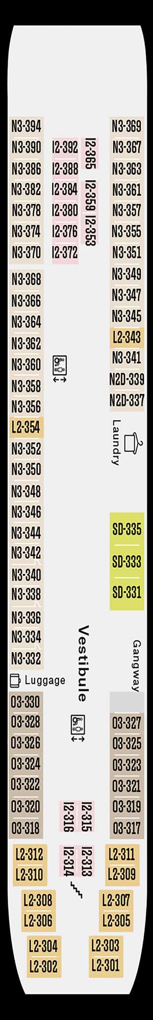 Deck plan for Ms Richard With