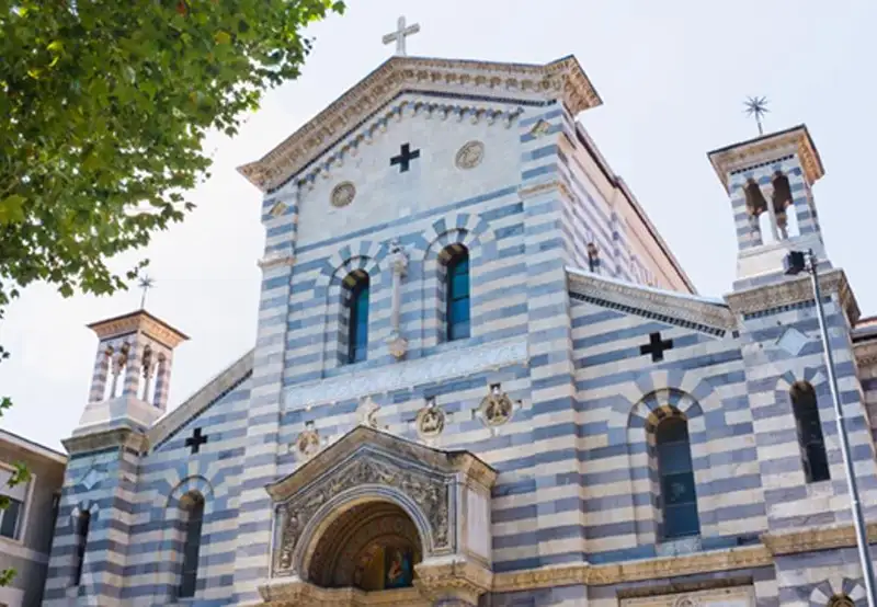 The Church of our lady of the Snow Spezia Italy