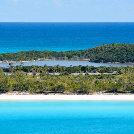 Photo overview of Half Moon Cay, Bahamas