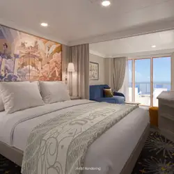 Image related to Deluxe Family Oceanview Stateroom w/ Ext Veranda