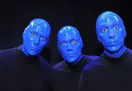 The Blue Man Group in Las Vegas
