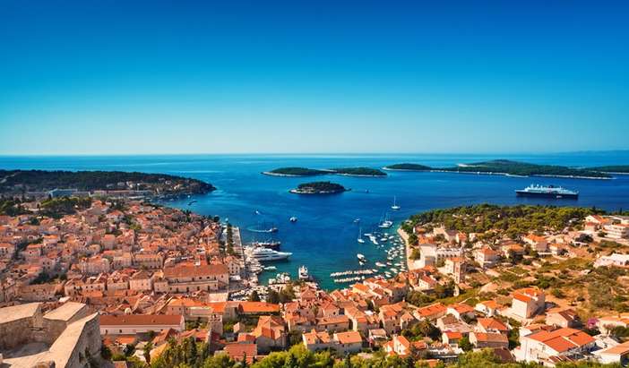 Hvar Town, Hvar Island - Overnight onboard