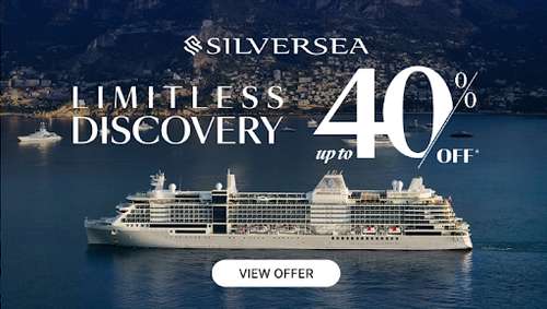 Silversea Wave Campaign  promotional banner