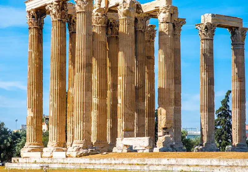 Temple of Zeus Olympia Katakolon Greece