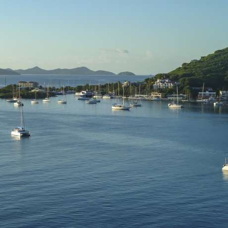 Photo overview of Road Town, Tortola