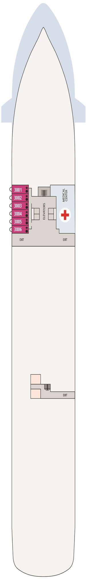 Deck plan for Celestyal Discovery