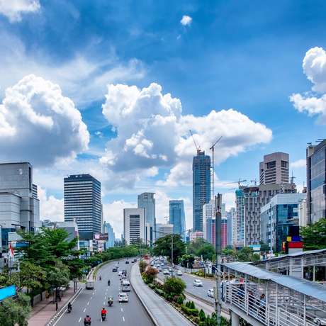 Photo overview of Jakarta