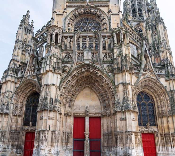 Église catholique Notre-Dame à Caudebec-en-Caux